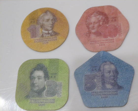 The first country to issue plastic coins