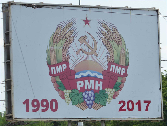 Transnistria declared independence in 1990