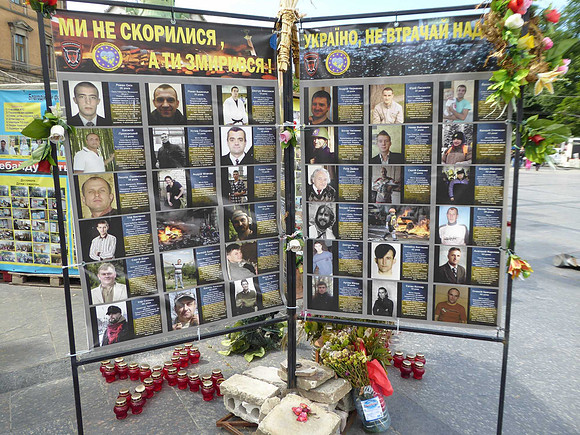 Victims of the ongoing Russia - Ukraine conflict