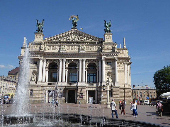 Opera house in Lviv