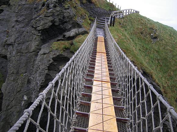 Carrick a Reed Rope Bridge