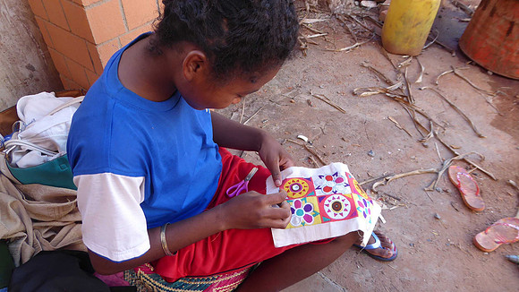 Embroidery handicraft