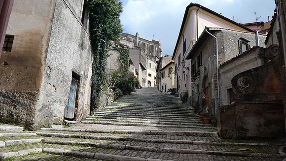 Palestrini, town near Rome