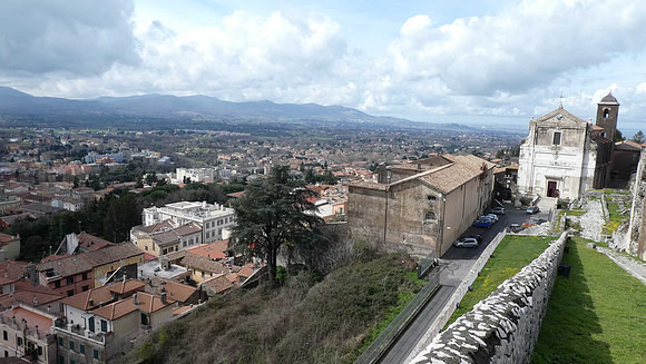 Palestrini, town near Rome