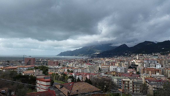 Salerno between the rain showers