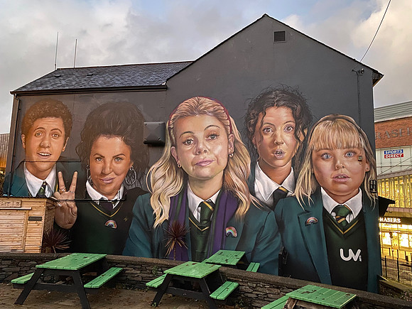 Derry Girls -  Sitcom shot in Derry
