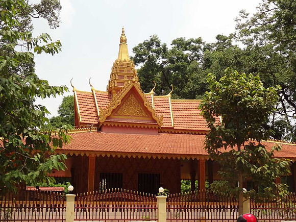 Typical Thai buddhist temple
